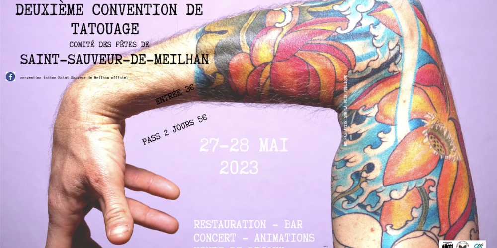 2ème CONVENTION DE TATOO DE SAINT SAUVEUR DE MEILHAN