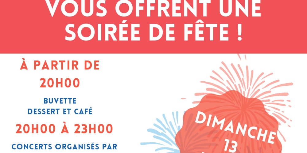 Dimanche 13 juillet, c'est la fête à Fauguerolles!